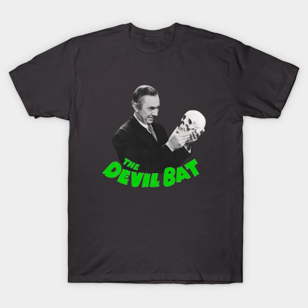 The Devil Bat - Bela Lugosi - Poverty Row Horror T-Shirt by wildzerouk